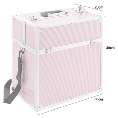 AREBOS Valise cosmétique 26L Sangle de Transport Incluse 13 AREBOS Valise cosmétique 26L Sangle de Transport Incluse 13