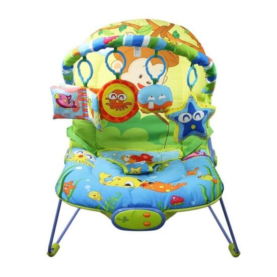 Transat Bebe Vibrant Et Musical Barre A Jouets Et Dossier Inclinable Ocean Cdiscount Puericulture Eveil Bebe