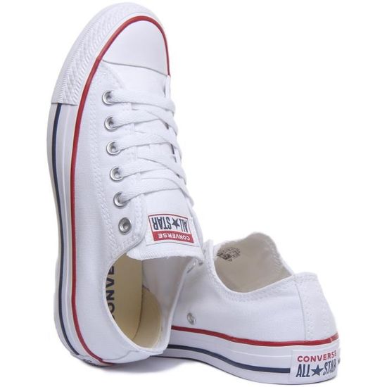 Converse all star top basse blanche homme