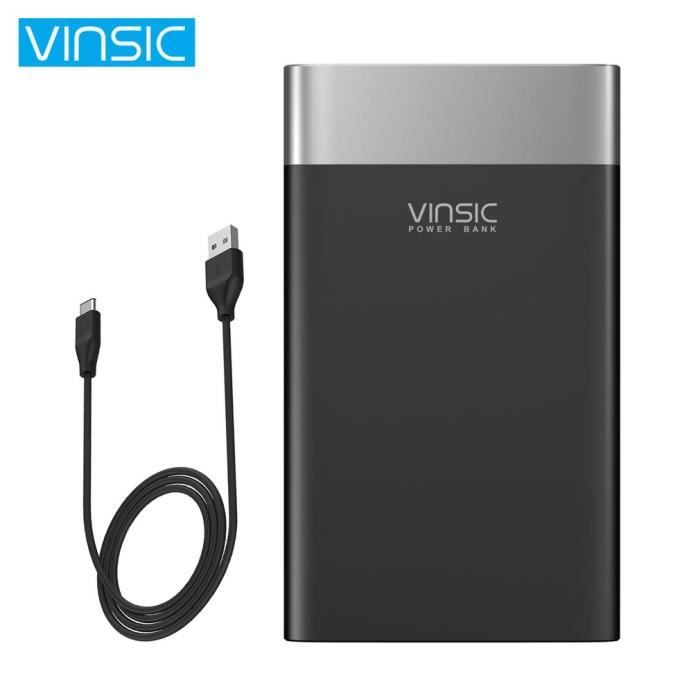 Batterie externe Vinsic 20000mAh : rechargez à tout moment tous vos  appareils USB - Portables batteries : avis et comparatifs