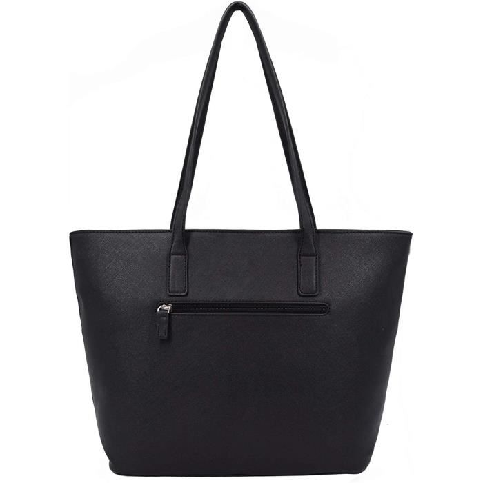 CRAZYCHIC Sac a Main Cabas Fourre Tout Femme Lyceenne Etudiante