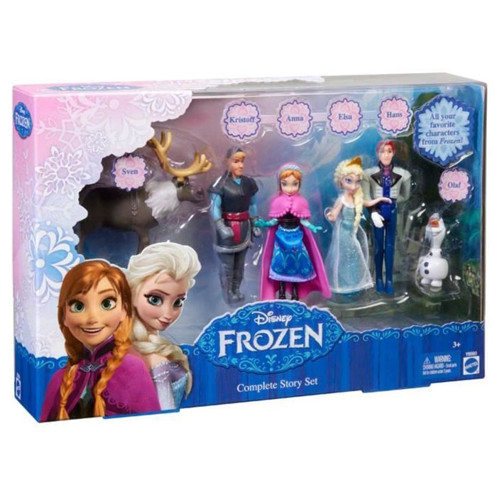 Disney Princesses - La Reine des Neiges - Y9980 - Poupée Mannequin - Pack  Personnages Frozen - Cdiscount Jeux - Jouets