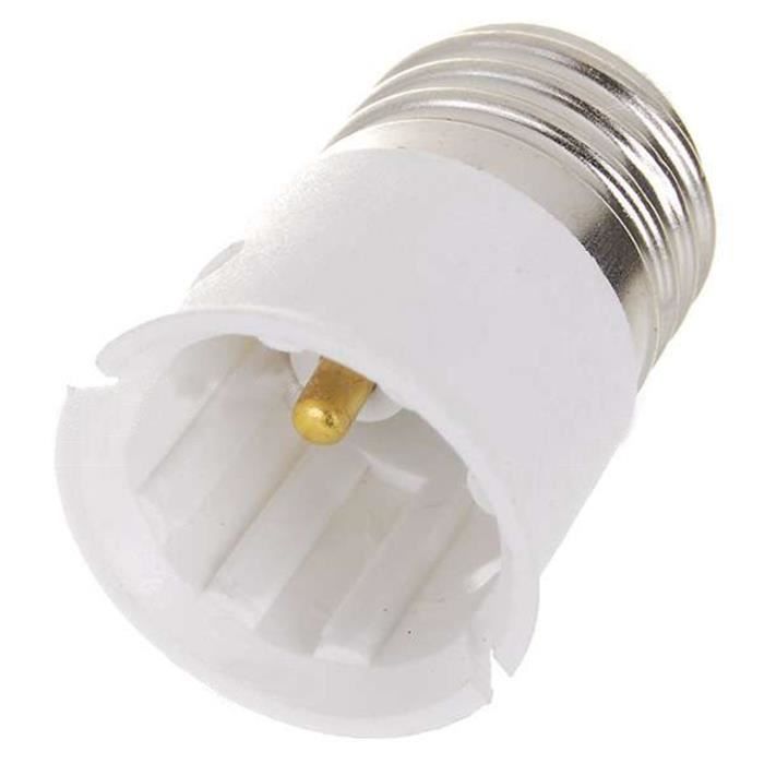 10PCS E27 Support De Lampe Douille a Vis Plastique Murale Adaptateur de  Convertisseur de base d'ampoule LED Supports [72] - Cdiscount Bricolage