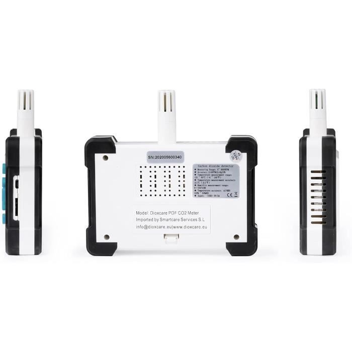 Misuratore CO2 Dioxcare DX700 - Sensore NDIR SenseAir, Export PDF, Portatile - Foto 5