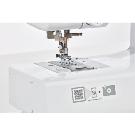 Machine à Coudre Brother CX70PES - 70 Points, Enfile-aiguille Automatique, Table Incluse | Idéale Débutants Et Experts