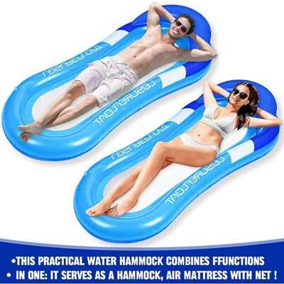 Matelas gonflable pour piscine adulte 4 en 1 - Hamac gonflable avec