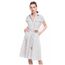 Robe Rayee Ceinturee Molly Bracken Blanc Achat Vente Robe Soldes Sur Cdiscount Des Le 20 Janvier Cdiscount