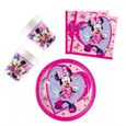 Disney Minnie " coeur " Junior ensemble de fête 36 pièces Numéro d'article : PNN00035, Anniversaire 8 enfants Minnie-0