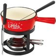 Tableandcook Service à fondue 2 fourchettes rouge - SH-V611-0