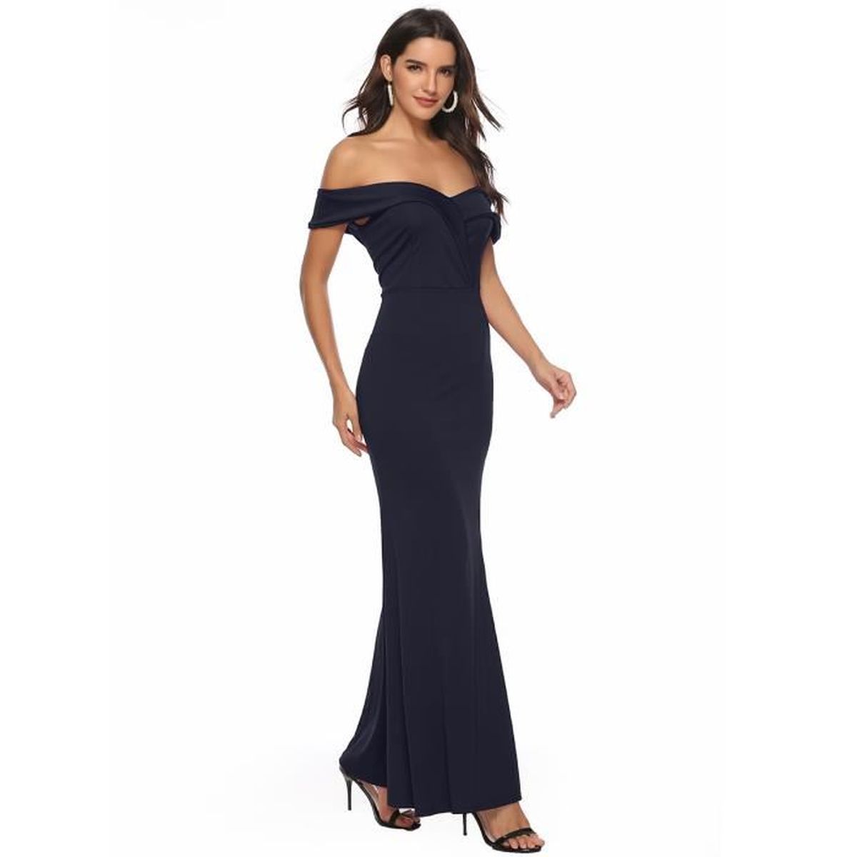 Robe Longue SEXYHER London Rouge Vif – Taille 38, Soirée Cérémonie – Neuf Avec Petits Défauts