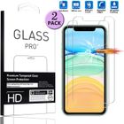 HOOXSPEED [2 Pièces] Protection Ecran iPhone 11 Verre Trempé Film de Protection iPhone 11 2019 6.1"