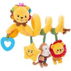 MINGMEI Spirale d'Activités Bébé - Jouet Enfant - Tissu Ultra Doux - Peluche - Ludique - Jouets d'Éveil Puériculture - Garçon et Fille