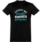 BRAND tee shirt homme humour | Cadeau imprimé en France | 100% coton, 185gr | dieu aime la perfection