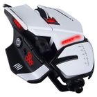 Souris gamer filaire personnalisable Madcatz RAT 6+ Blanc - 11 boutons - LED RGB - 12000 DPI - Pixart PMW3360