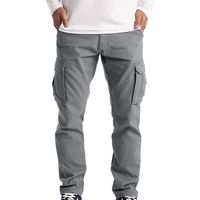 Pantalons Cargo pour Hommes Slim Nouveau Grande Taille de Sport Pantalon Jogging Casual Workout Pantalon de Travail Streetwear