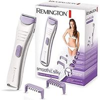 Remington Tondeuse Bikini [Précision & Confort] Smooth&Silky (Anti-coupures & irritations, Rechargeable, Batterie Lithium, Wet&Dry, 