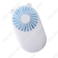 TD® ventilateur usb charge portable mini ventilateur de poche portable ABS matériel de protection de l'environnement blanc