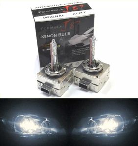 Lot De 2 Ampoules D1S Xénon 4300K 55W 12V - Remplacement Phare Avant - Blanc Chaud - 35W, 3600 Lumens