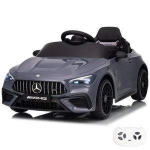 Voiture électrique Enfant Mercedes GLA45 AMG – Noir, 12V, Télécommande, Siège Enfant