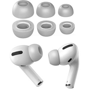 Embouts de remplacement silicone Airpods 3 noir - taille L