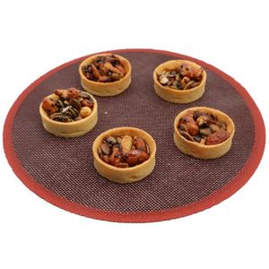 Grand tapis de cuisson antiadh/ésif en silicone avec mesure pour p/âtisserie et autres recettes et desserts