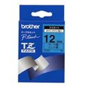 Brother TZFX221 Ruban flexible noir sur blanc Rouleau 0,9 cm x 8 m