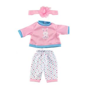 ACCESSOIRE POUPÉE Vêtements de poupée Poupées Pajamas Tenues Combinaisons pour 17 pouces de poupées de poupées de poupées de poupée Jumelage Accessoir