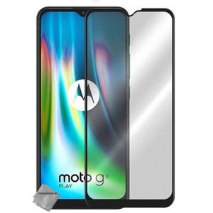 Ultra Résistant Protection écran Film en Verre Trempé Protecteur d'écran ,9H Dureté Transparent 3 Pièces Aerku Verre Trempé Compatible avec Moto G9 Play/Moto G50/Moto G30/Moto G10 sans Bulles 