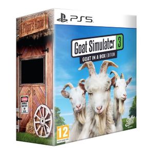 JEU PLAYSTATION 5 Goat Simulator 3 In A Box Edition-Jeu-PS5