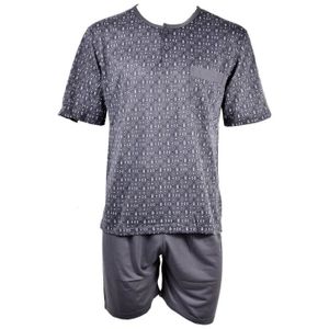 PYJAMA Pyjama Court Homme ECO HOMEWEAR - 2864 GRIS