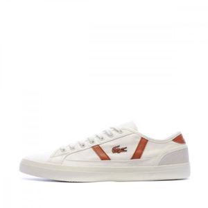 basket blanche homme lacoste
