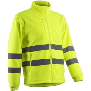 Veste polaire haute visibilité SIGNAL jaune fluo et noir - AFS -  Application Fast Set