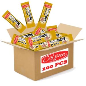 KETCHUP MOUTARDE 100 sticks de moutarde 4gr - Colona