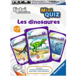 JEU D'APPRENTISSAGE tiptoi® - Mini Quiz - Les dinosaures