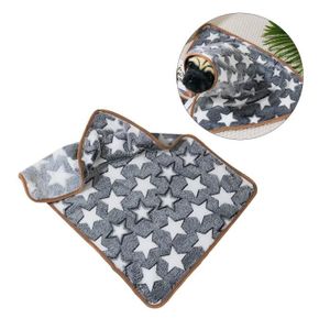 COUVERTURE ANIMAUX couverture pour chien Couverture grise pour animaux de compagnie, chaude, douce et confortable, Couverture Étoile Grise M RUIDA