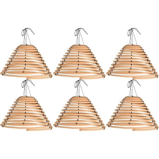 Lot De 12 Spirales à Suspendre En Forme De Feuille D'érable Pour