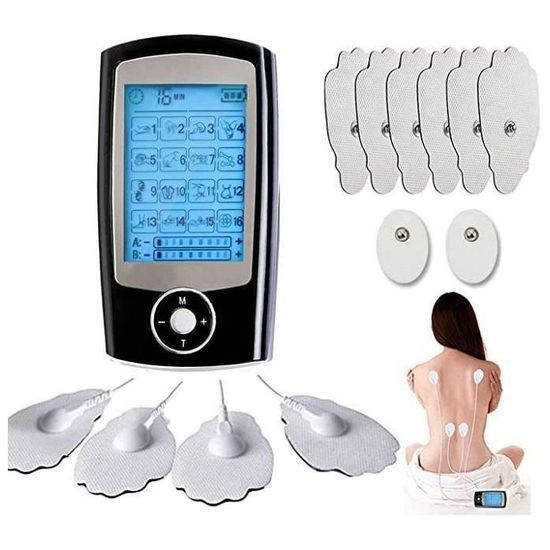 EMS Électrostimulateur musculaire MHD-YK16 portable. 16 modes, 20