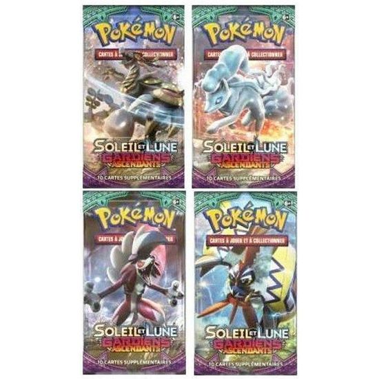BOOSTER POKÉMON LUNE ET SOLEIL X4 Cdiscount Jeux Jouets