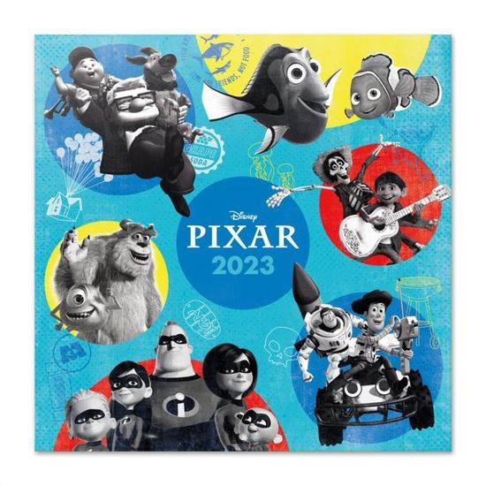 Calendrier mural Disney Pixar 2023 - Cdiscount Beaux-Arts et