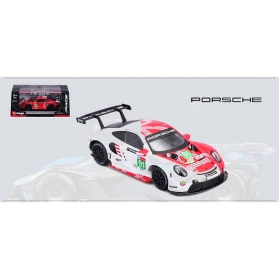Burago 1/43 - Porsche 935 Argent #40 - Miniature Neuve Sous Blister