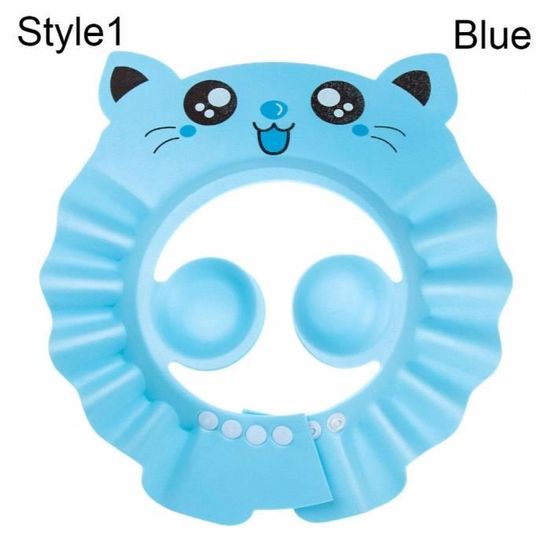 Bonnet De Bain Réglable étanche Pour Bébé - Protège Oreilles Et Yeux Pendant Le Shampoing