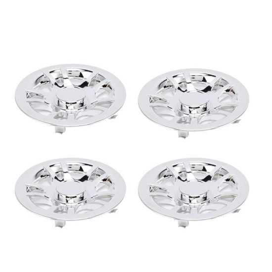Lot de 4 enjoliveurs chromés 16 pouces universels pour