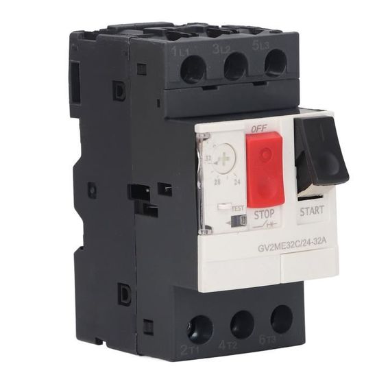 Disjoncteur Moteur Thermique-magnétique GV2 - Protection Surcharge 1-32 A - Pour Moteurs Monophasés/triphasés