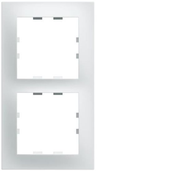 Plaque 2P Kallysta épure V71 Blanc Nv • WKN808