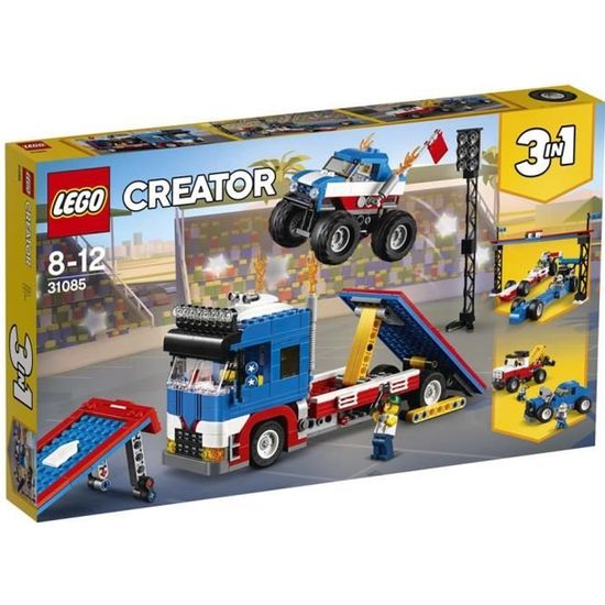 LEGO® Creator 3-en-1 31085 Le spectacle des cascadeurs