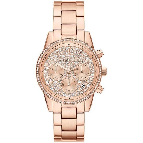 montre seul le temps femme Michael Kors Ritz Rose  MK7302