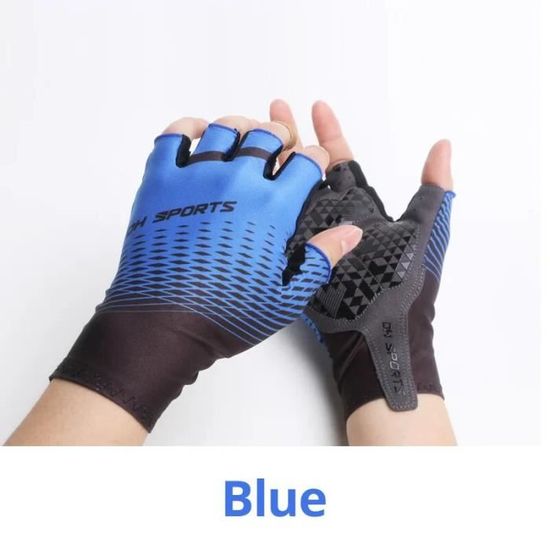 Mitaines Sport Outdoor Respirantes Mitaines De Cyclisme Demi-doigts - Respirantes Et Antidérapantes - Pour Vélo, Fitness, Randonnée, Sports Extérieurs Gants Randonnée VTT
