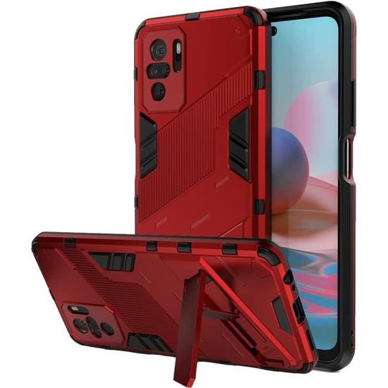 NOVAGO Compatible Avec Xiaomi Poco M7 4G - Coque Anti Choc Avec Anneau