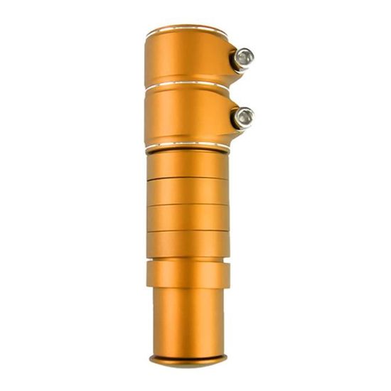Rehausseur De Potence Vélo En Alliage Aluminium 150-200 Mm | Diamètre 22,2 Mm Pour Guidon, Pour VTT, Vélo De Route, Réglage Hauteur