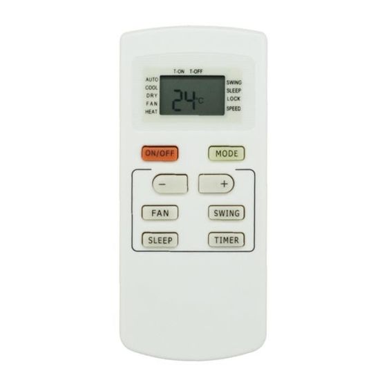 VINABTY Telecomando Universale Per Condizionatore GREE | Sostituzione YX1F2 YX1F3 | Modelli Compatibili: YX1F1, YX1F4, YX1F5F